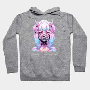 Pastel Goth Kawaii Demon Gril Hoodie